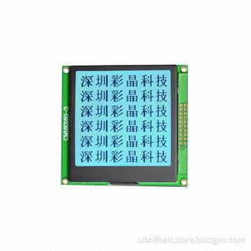 160x160 Monochrome LCD Display Module, Supports Serial Parallel Interface, White LED Backlight, COB